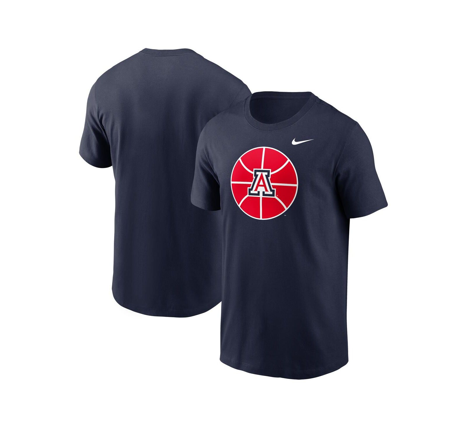 Футболка Nike Men's Navy Arizona Wildcats Basketball Logo