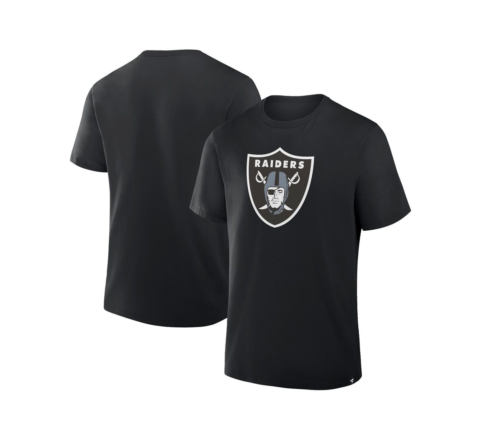 Мужская футболка Fanatics Black Las Vegas Raiders Legacy Cotton
