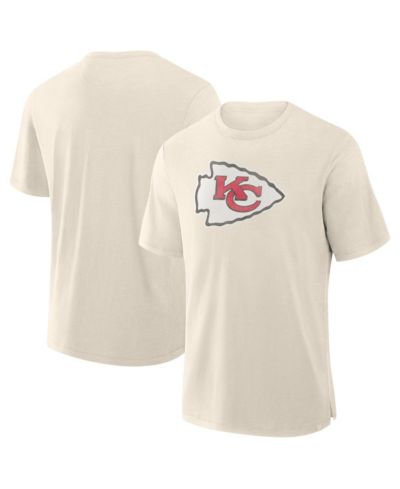 Мужская футболка Fanatics Cream Kansas City Chiefs Slub