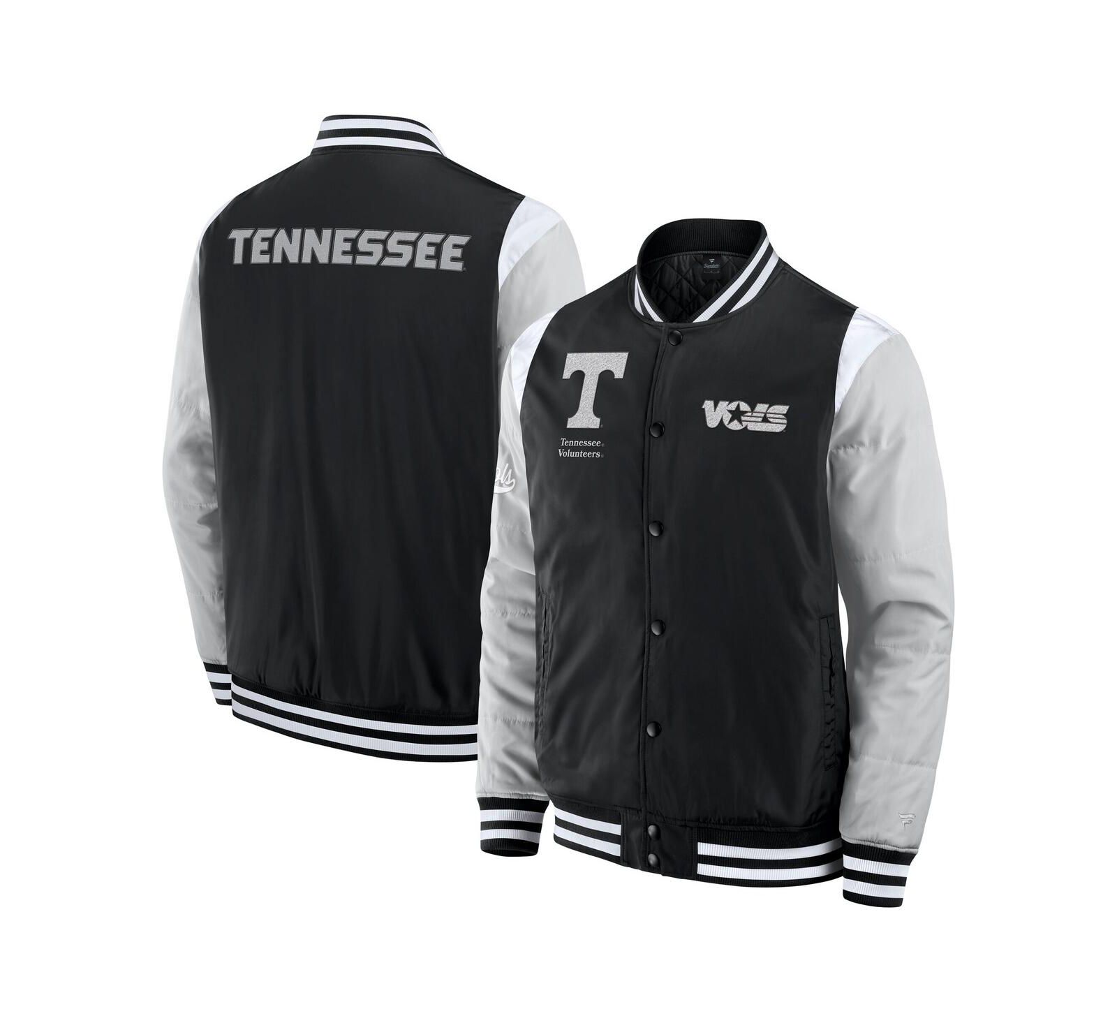 Fanatics Men's Black Tennessee Volunteers Elements Elite Full-Snap Jacket