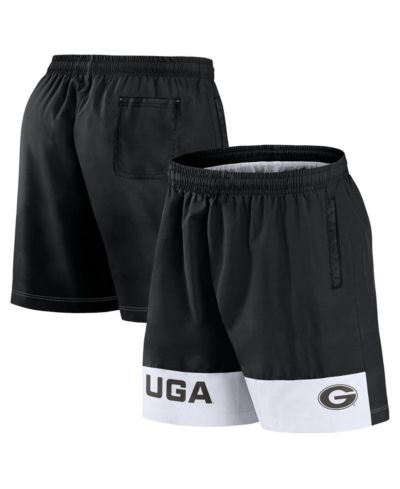 Мужские шорты Fanatics Georgia Bulldogs Elements Intensity Woven Black