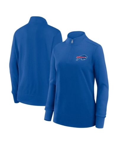 Женская куртка Logo Athletic Royal Buffalo Bills Velocity Quarter-Zip