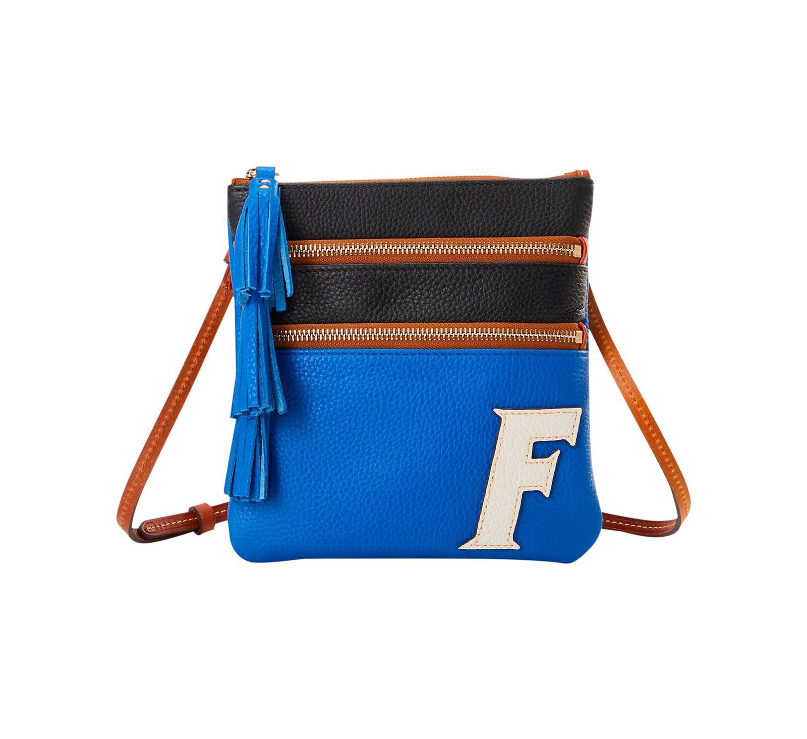 Кросс-боди сумка Dooney & Bourke Florida Gators Infield Triple Zip