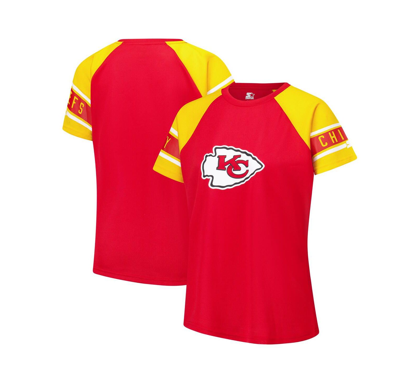 Starter Женский раглан с цветовым блоком Kansas City Chiefs