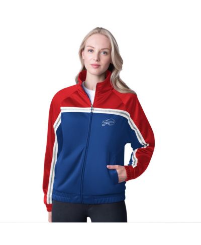 Женская спортивная куртка G-III 4Her by Carl Banks Royal Buffalo Bills Post Game Full-Zip