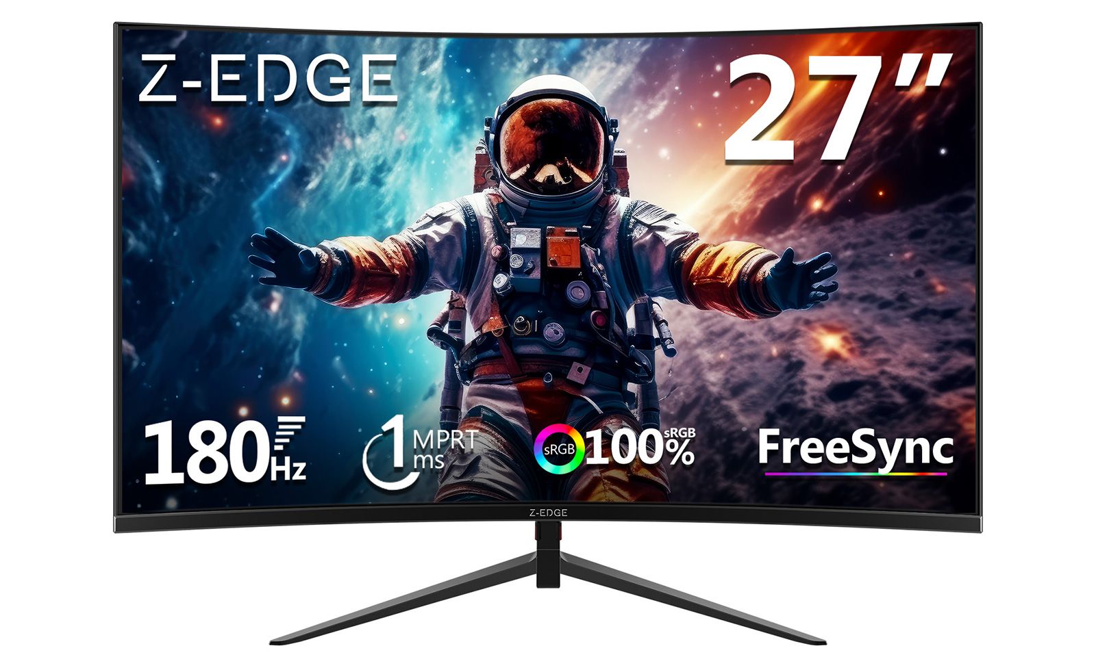 Игровой изогнутый монитор Z-EDGE 27