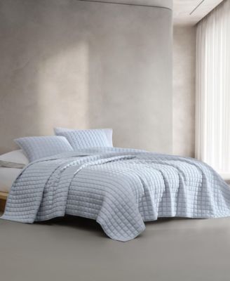 Calvin Klein Tencel Solid Reversible 3-Pc. Quilt Set, Queen