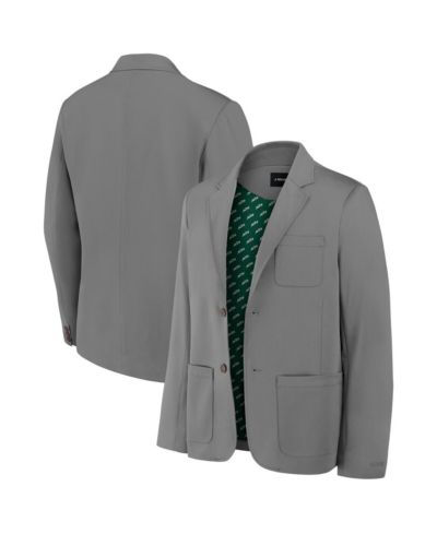 J. Palmer Мужской блейзер Graphite New York Jets Man-In-Motion