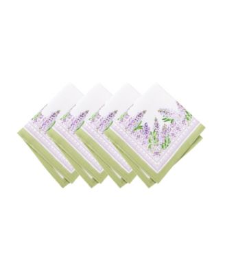 Elrene цветочные салфетки для ужина Lilac Garden 17" X 17"