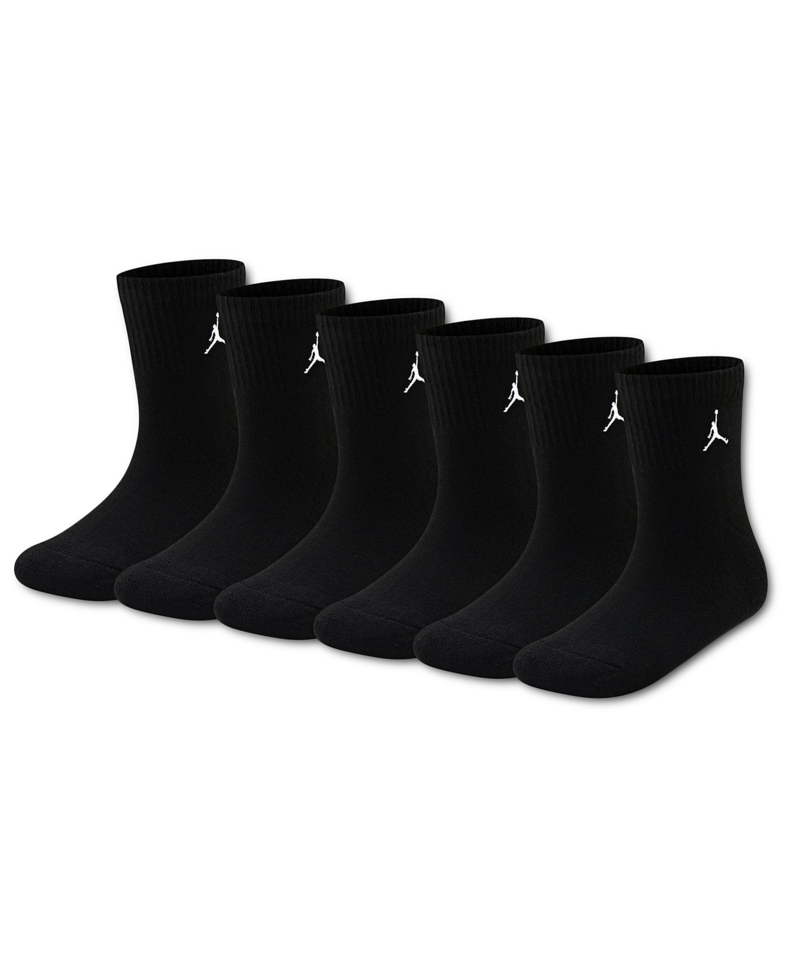 Детские носки Jordan Boys' 7-11 Ankle Socks, 6-Pack