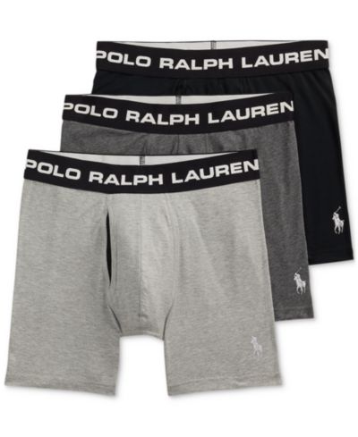 Polo Ralph Lauren Мужской 3-Pk. Perfect Pouch Boxer Briefs