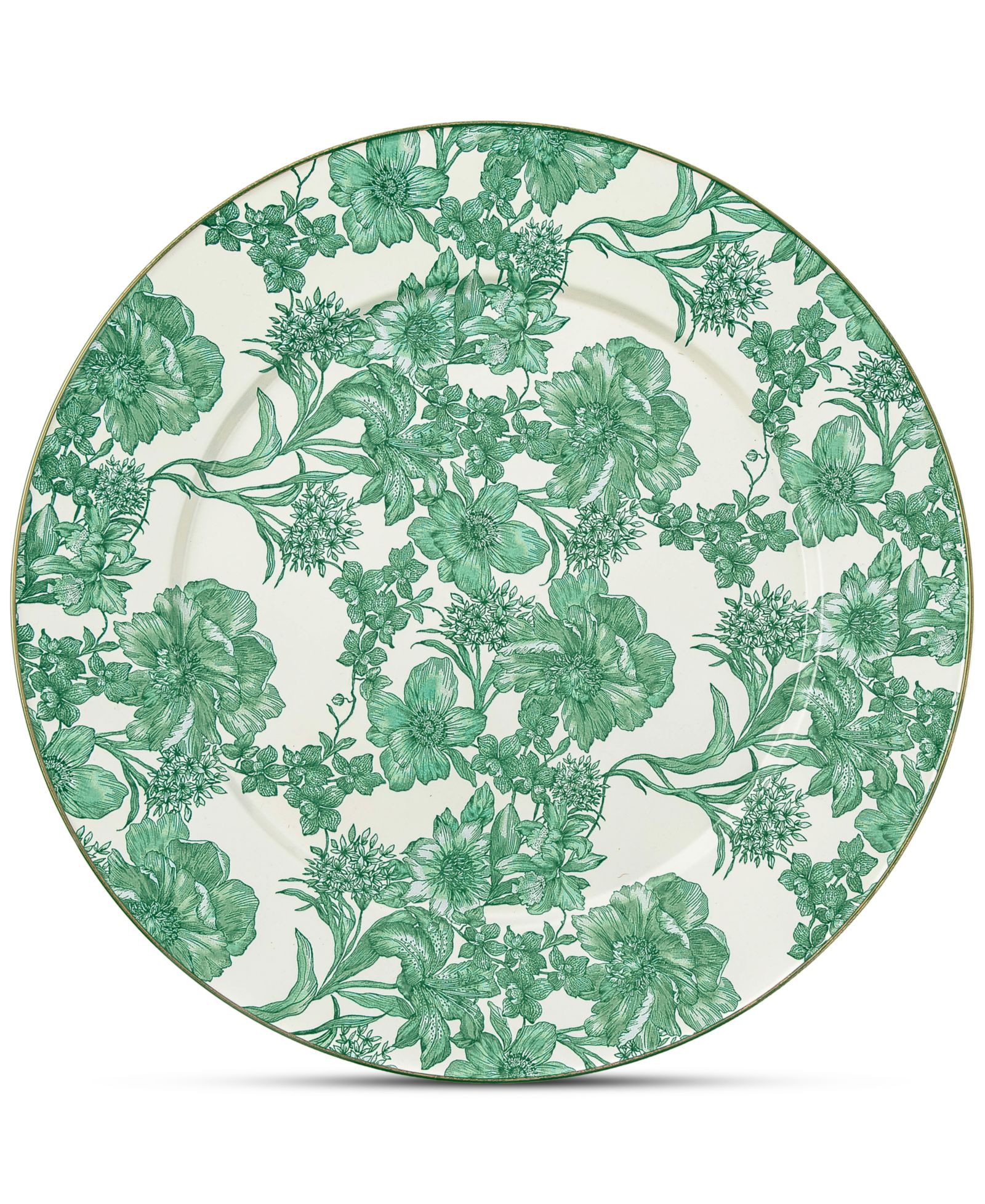 Сервировочное блюдо Mackenzie-Childs Emerald English Garden
