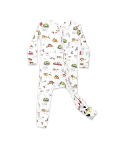 Bellabu Bear Baby Boys or Baby Girls, Baby Fall Vibes Convertible Footie