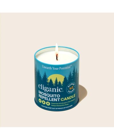 Свеча-репеллент Cliganic, 9 oz