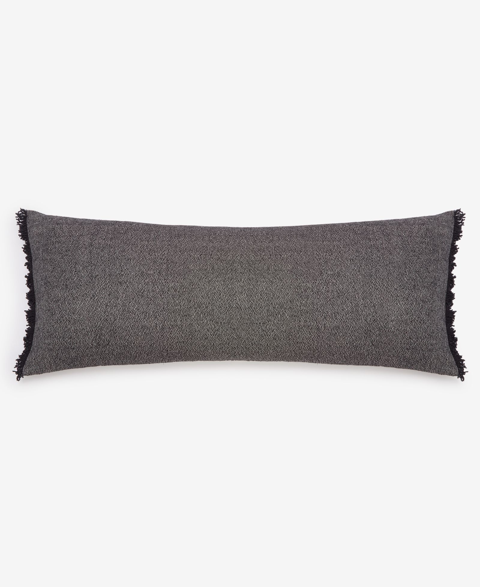 Oake Fringe Lumbar Decorative Pillow, 14" x 36", Exclusively at Macy’s