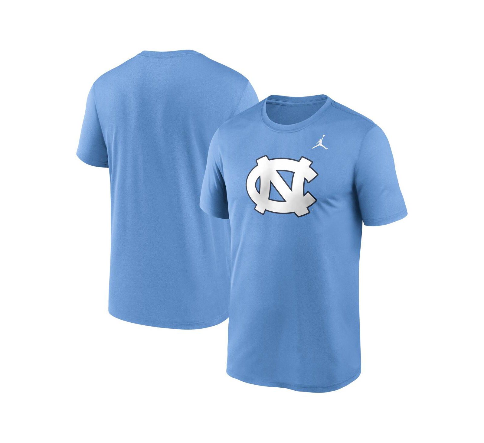 Jordan Мужская футболка Carolina Light Blue North Carolina Tar Heels Primetime Legend Logo