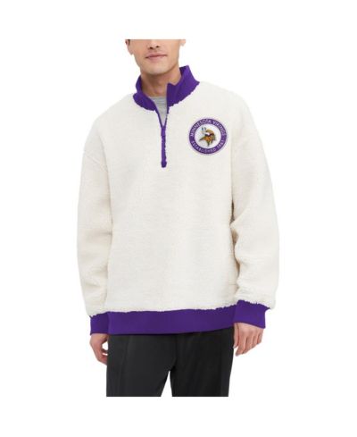Мужской свитшот Tommy Hilfiger Minnesota Vikings Jordan Sherpa с молнией
