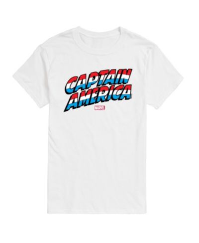 AIRWAVES Men's Captain America Short Sleeve T-Shirt
