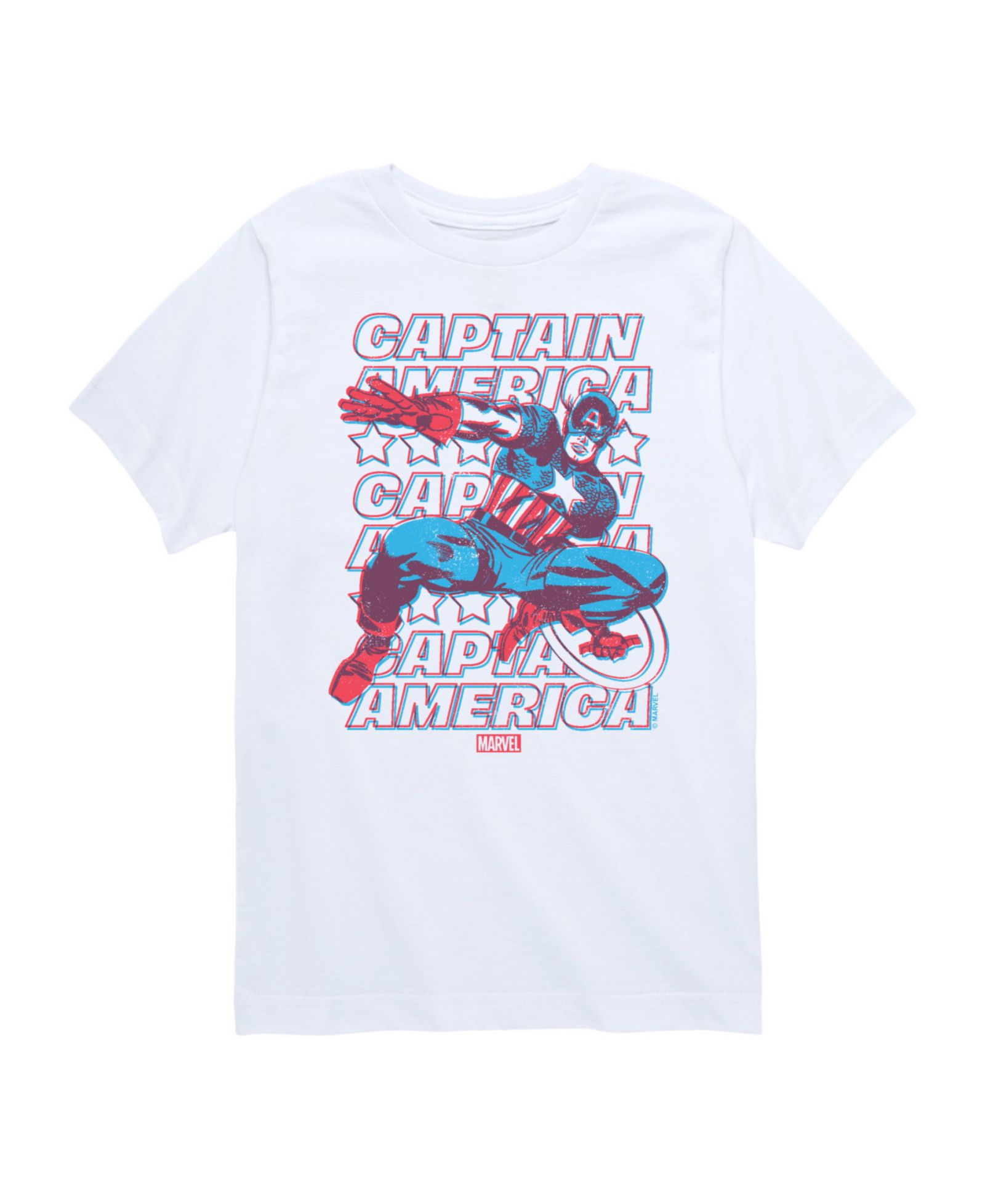 Детская футболка Captain America 3D Graphic
