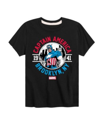 Детская футболка Captain America Boys Brooklyn NY Graphic