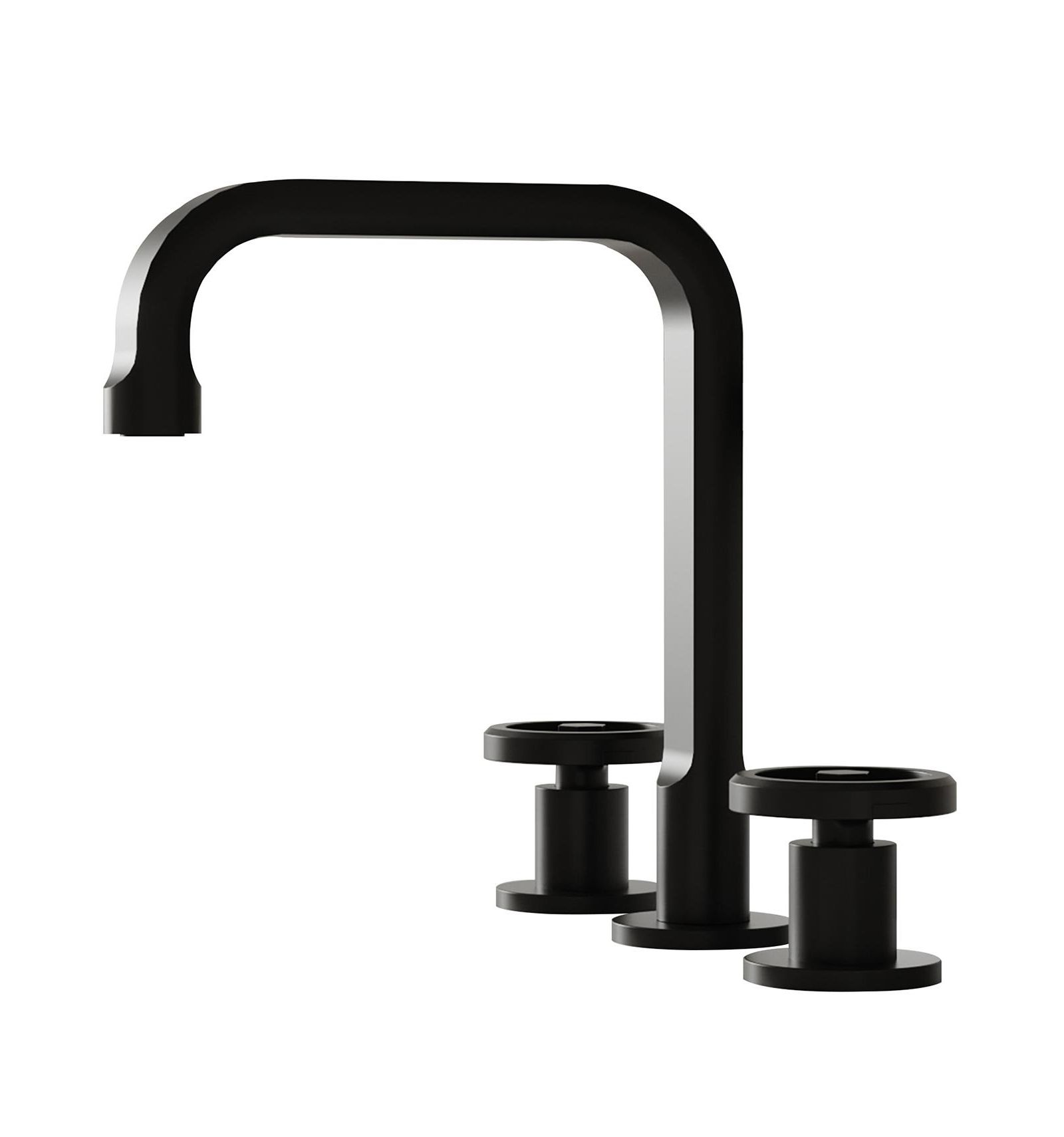 Greenspring Industry Style 8 in. Widespread Double Handle High-Arc Bathroom Faucet Water-Saving With Drain Kit in Brushed Gold