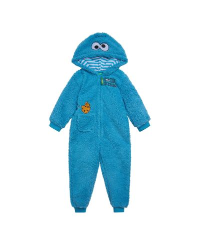 Sesame Street Детский комбинезон Sherpa Zip Up для малышей