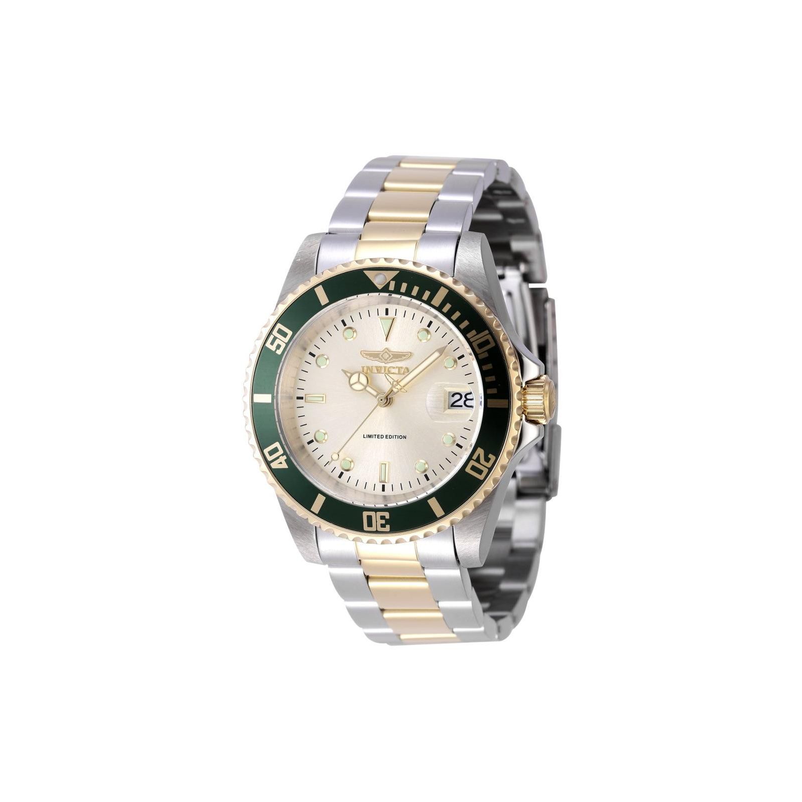 Мужские часы Invicta 47395 Pro Diver Automatic 3 Hand с шампань-циферблатом