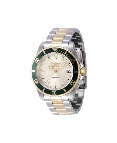 Invicta Men's 47395 Pro Diver Automatic 3 Hand Champagne Dial Watch