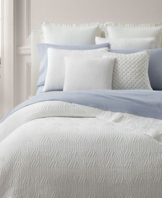 Lauren Ralph Lauren Wiley White жаккардовое стеганое покрывало, King