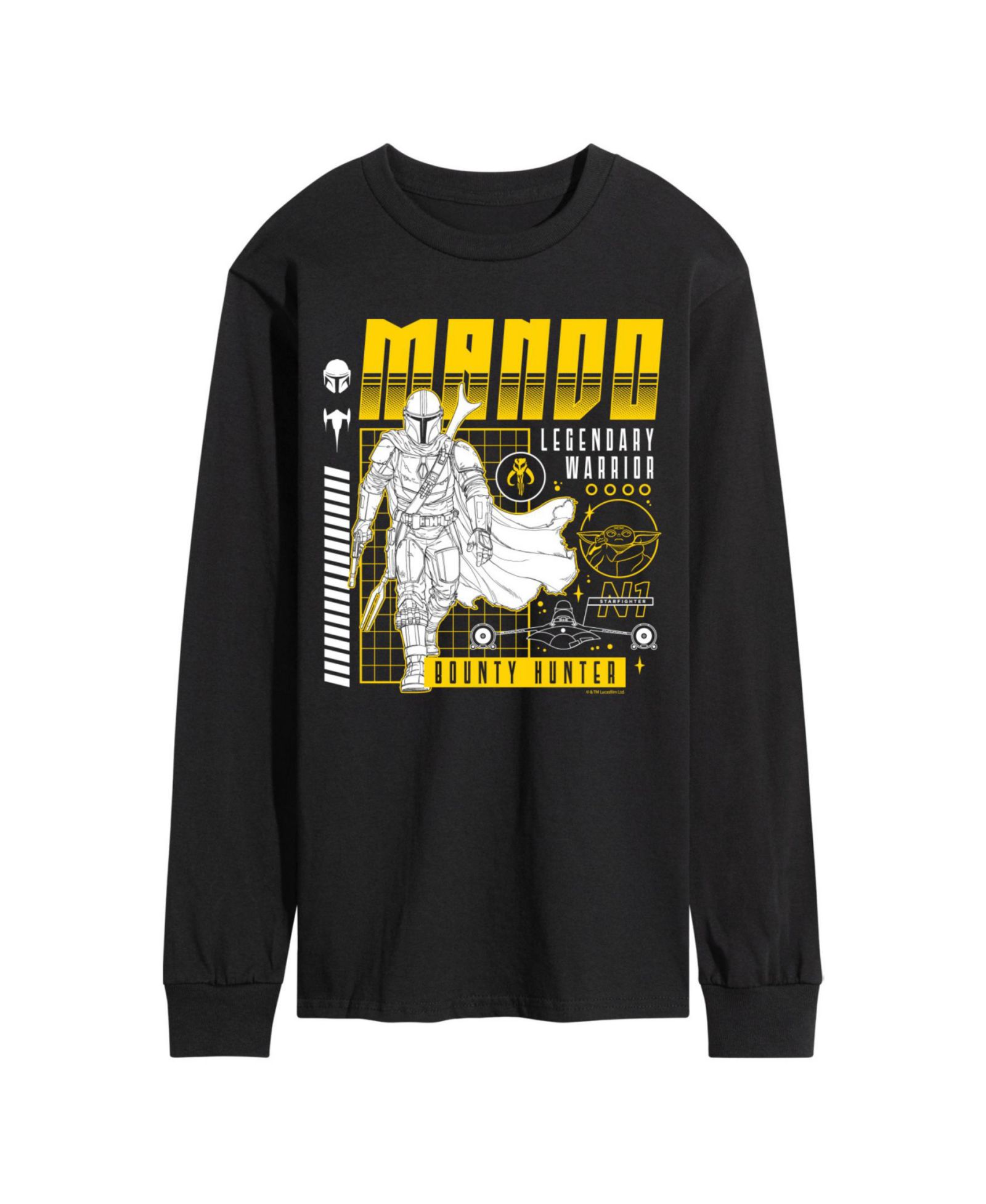 Мужская футболка AIRWAVES The Mandalorian Long Sleeve