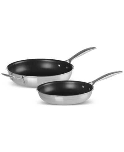 Набор из 2 сковородок Le Creuset Classic из нержавеющей стали