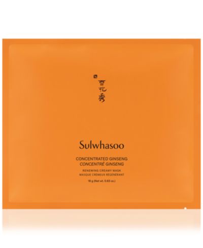 Маска для обновления кожи Sulwhasoo Concentrated Ginseng Renewing, 5-Pk.
