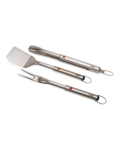 Joseph Joseph GrillOut 3-Piece BBQ Turner, Tongs and Fork Set
