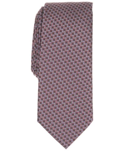 Мужской галстук Alfani Nemi Geo-Pattern