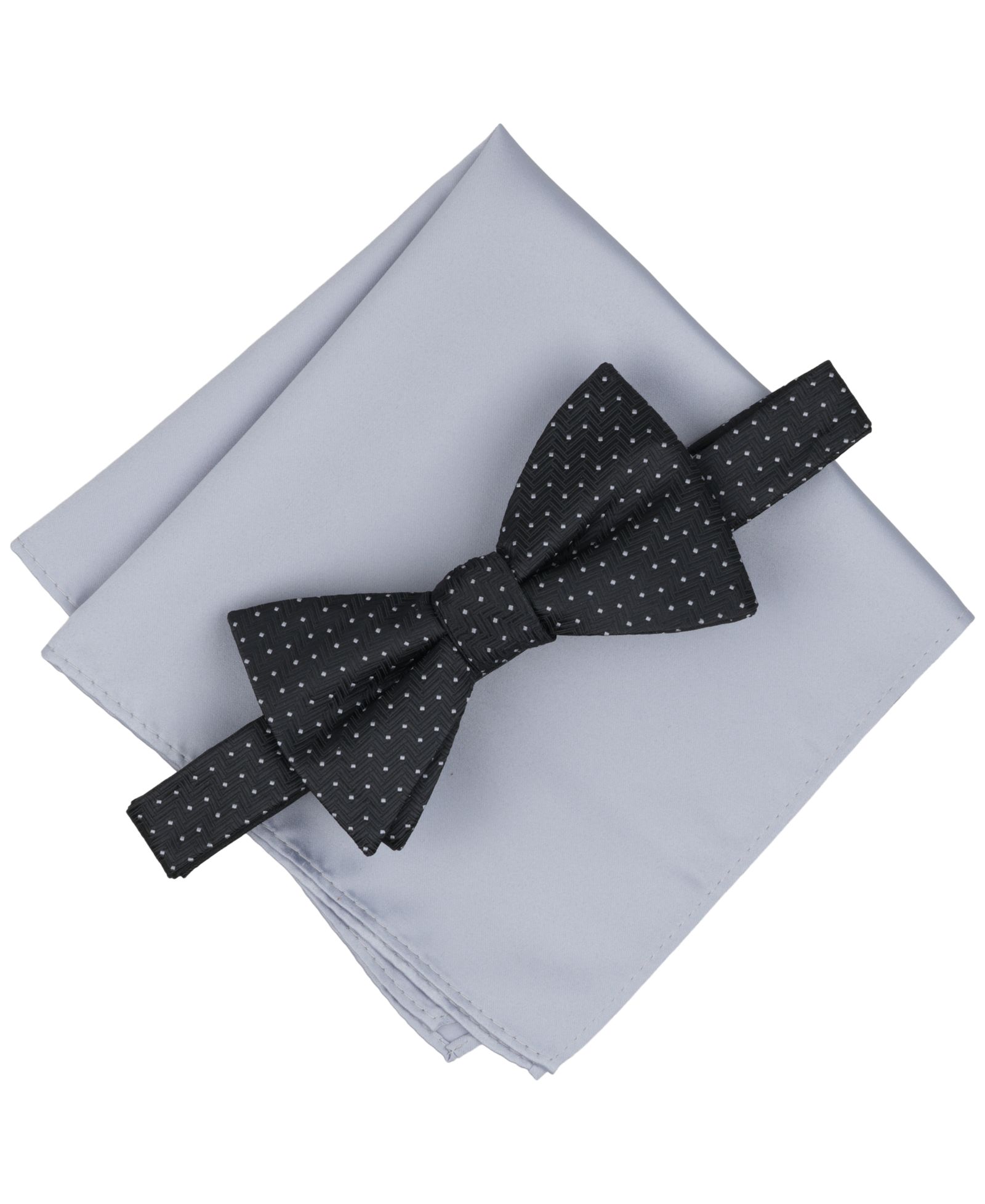 Мужской набор Alfani Inari Dot Bow Tie & Solid Pocket Square, 2-piece set