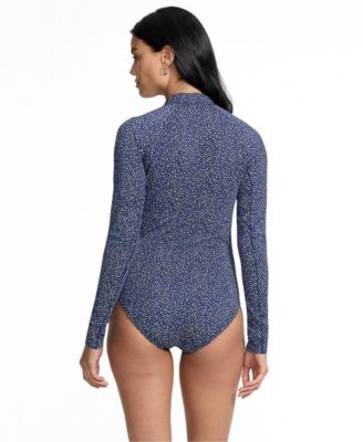 Navy/blue ditsy floral