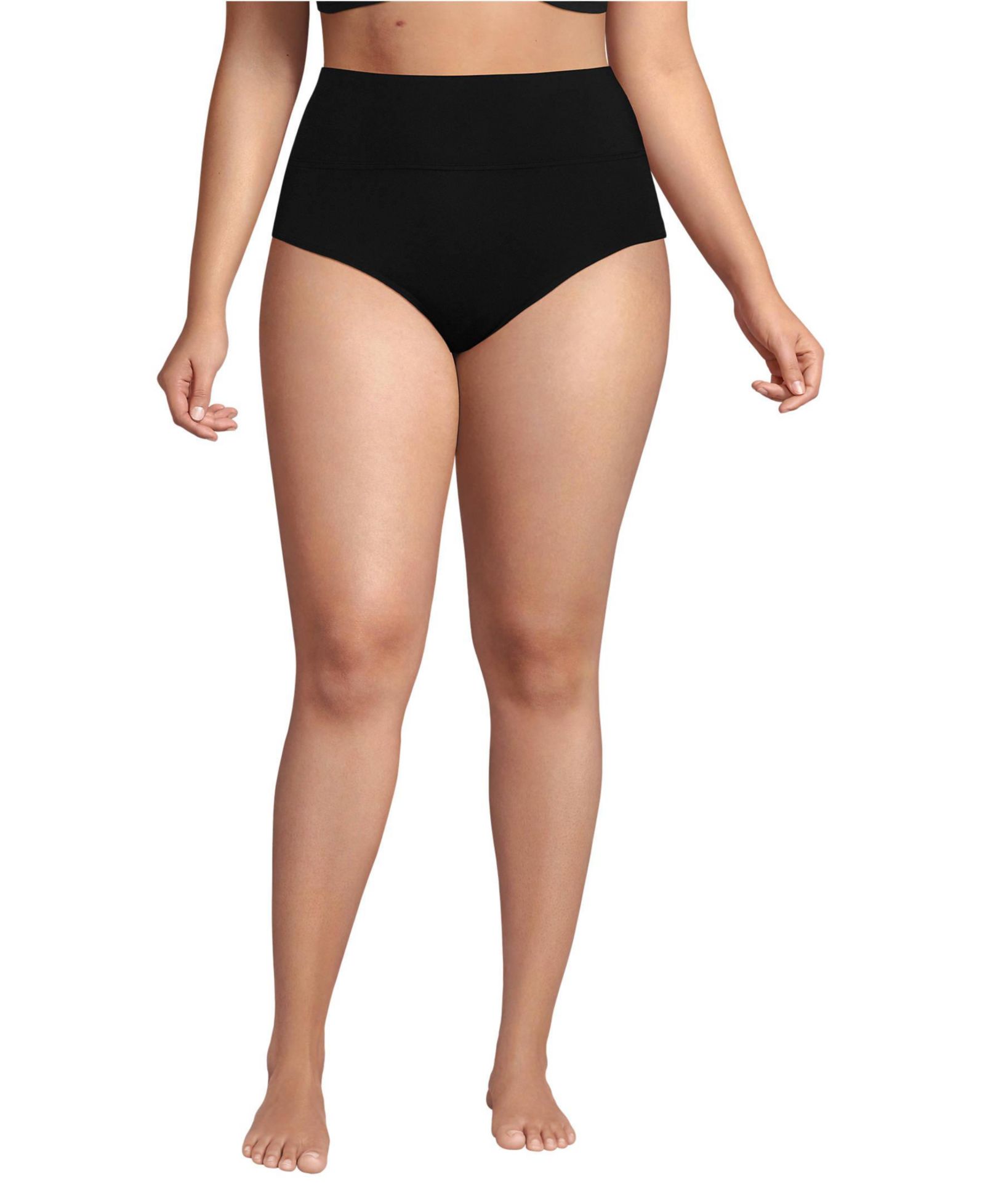 Женские плавки для бикини Lands' End Pinchless High Waisted