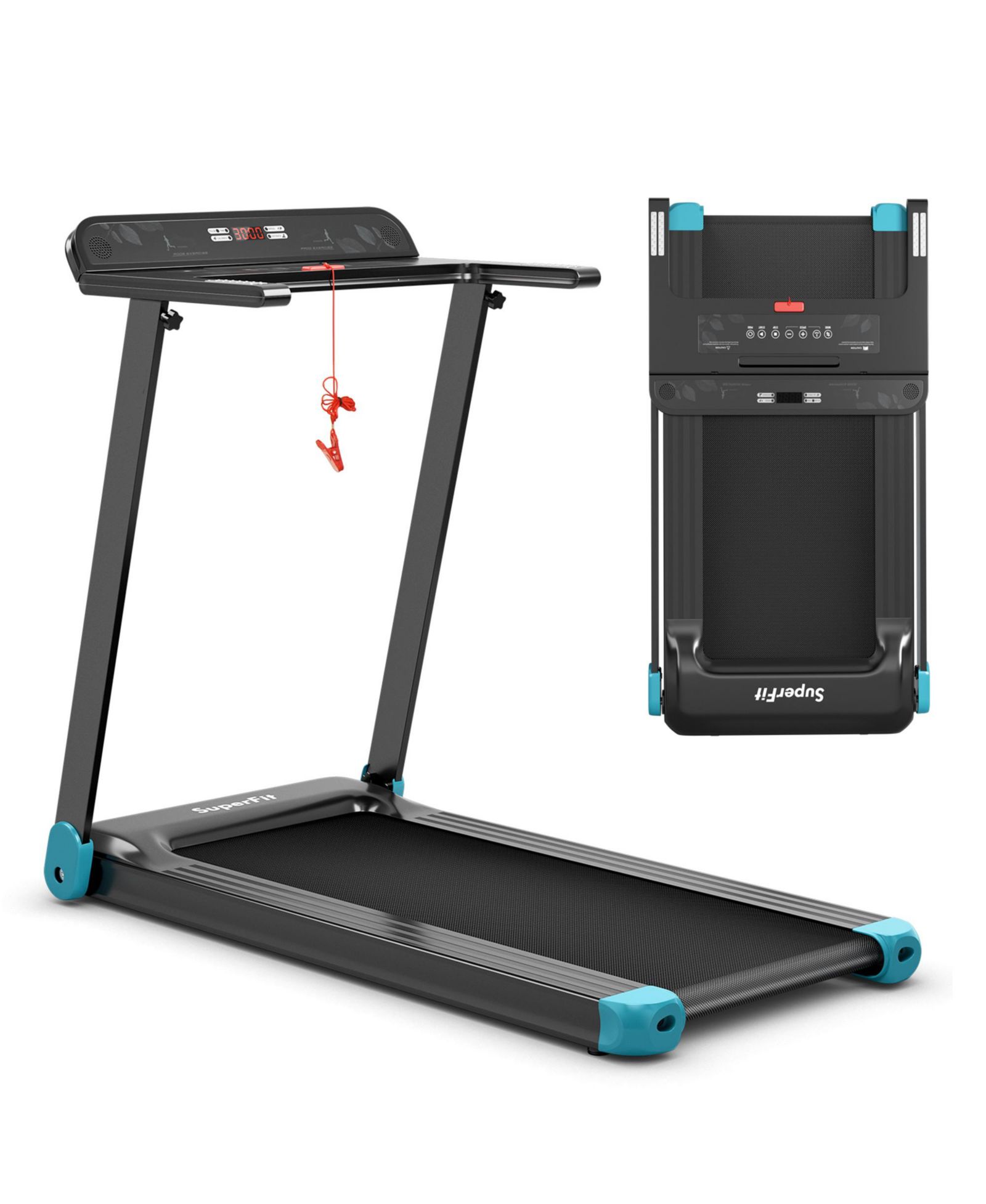 Gymax Electric Folding Treadmill Portable Cardio Running Machine w/ APP Contro