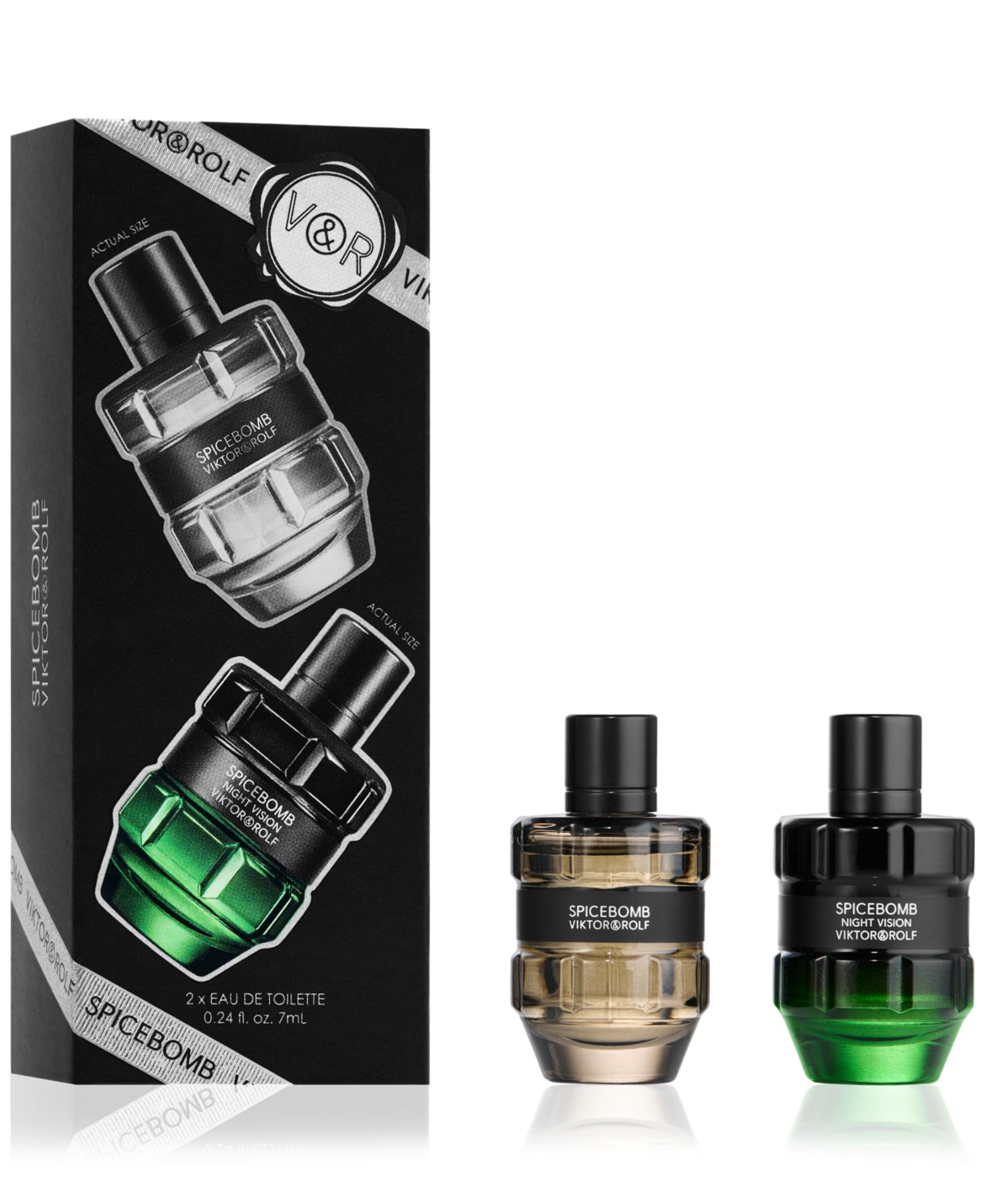 Viktor & Rolf Spicebomb набор из 2 шт. Eau de Toilette Mini Cologne Duo Gift Set