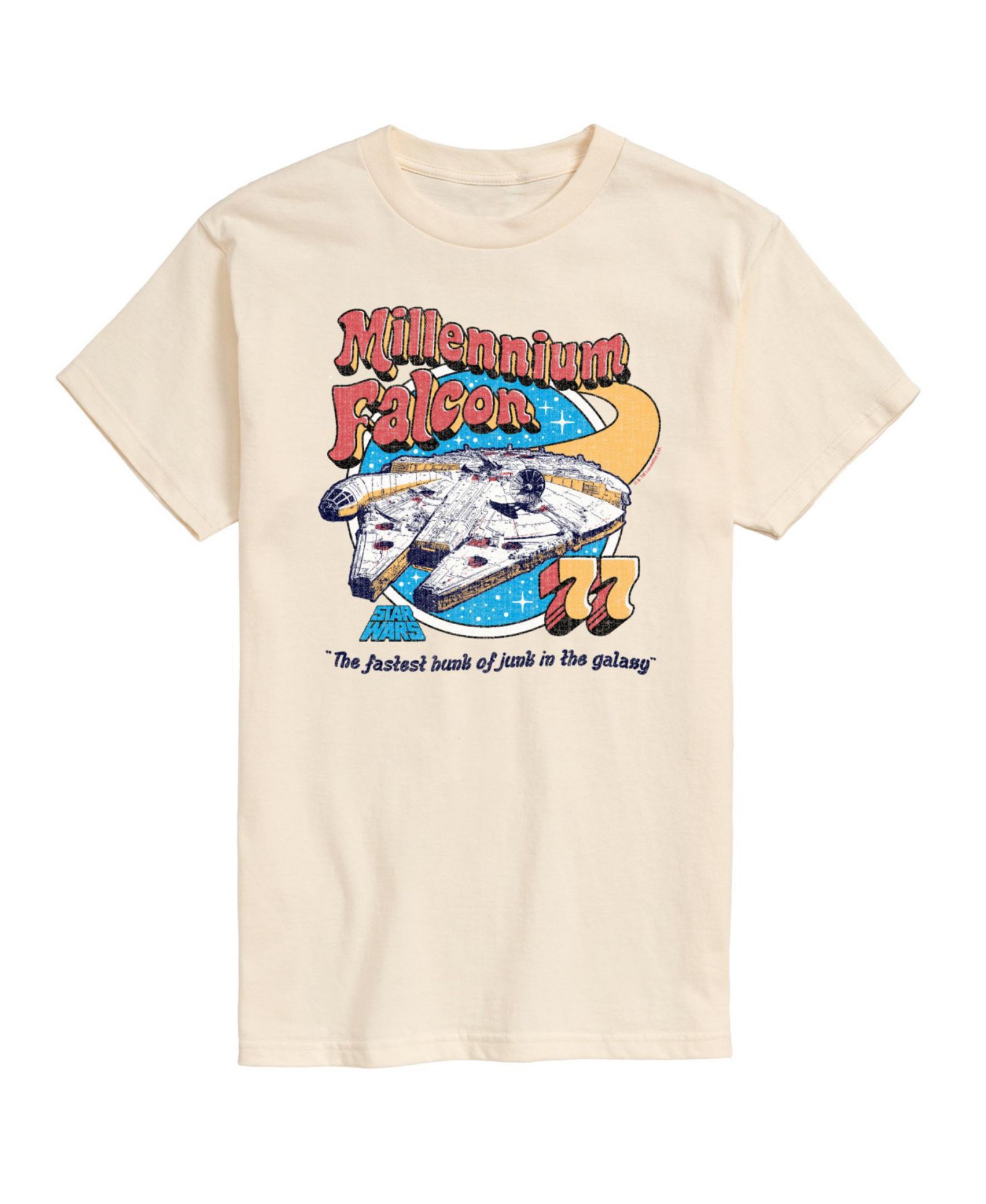 Мужская футболка AIRWAVES Star Wars Millennium Falcon Short Sleeve