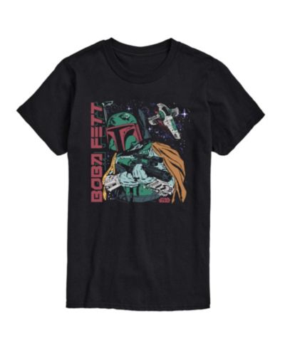 AIRWAVES Men's Star Wars Boba Fett Short Sleeve T-Shirt