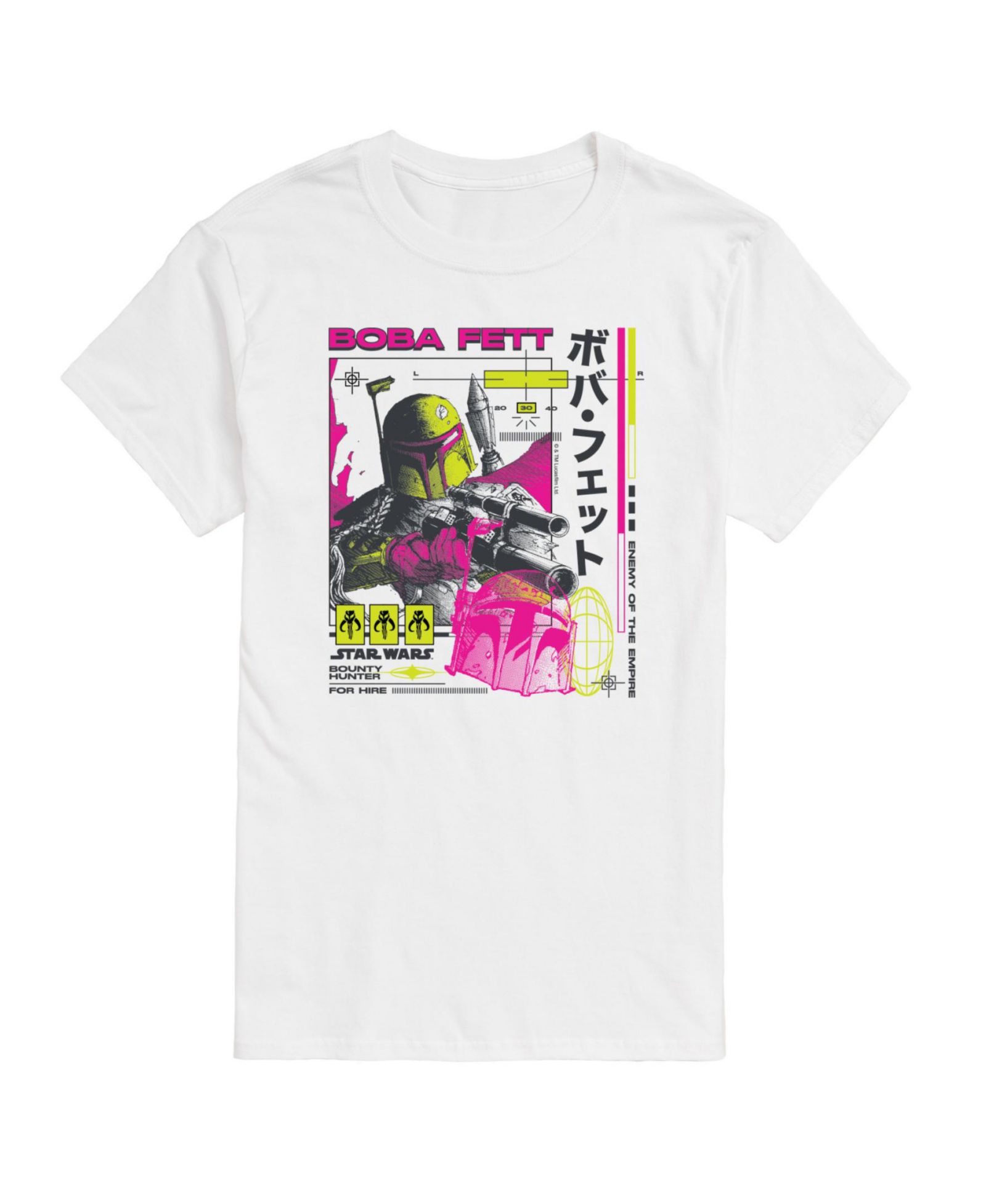 Мужская футболка AIRWAVES Star Wars Boba Fett Short Sleeve
