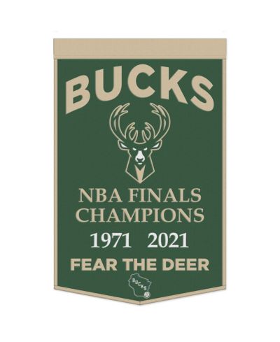 Баннер Wincraft Milwaukee Bucks Championship, 24" x 38"