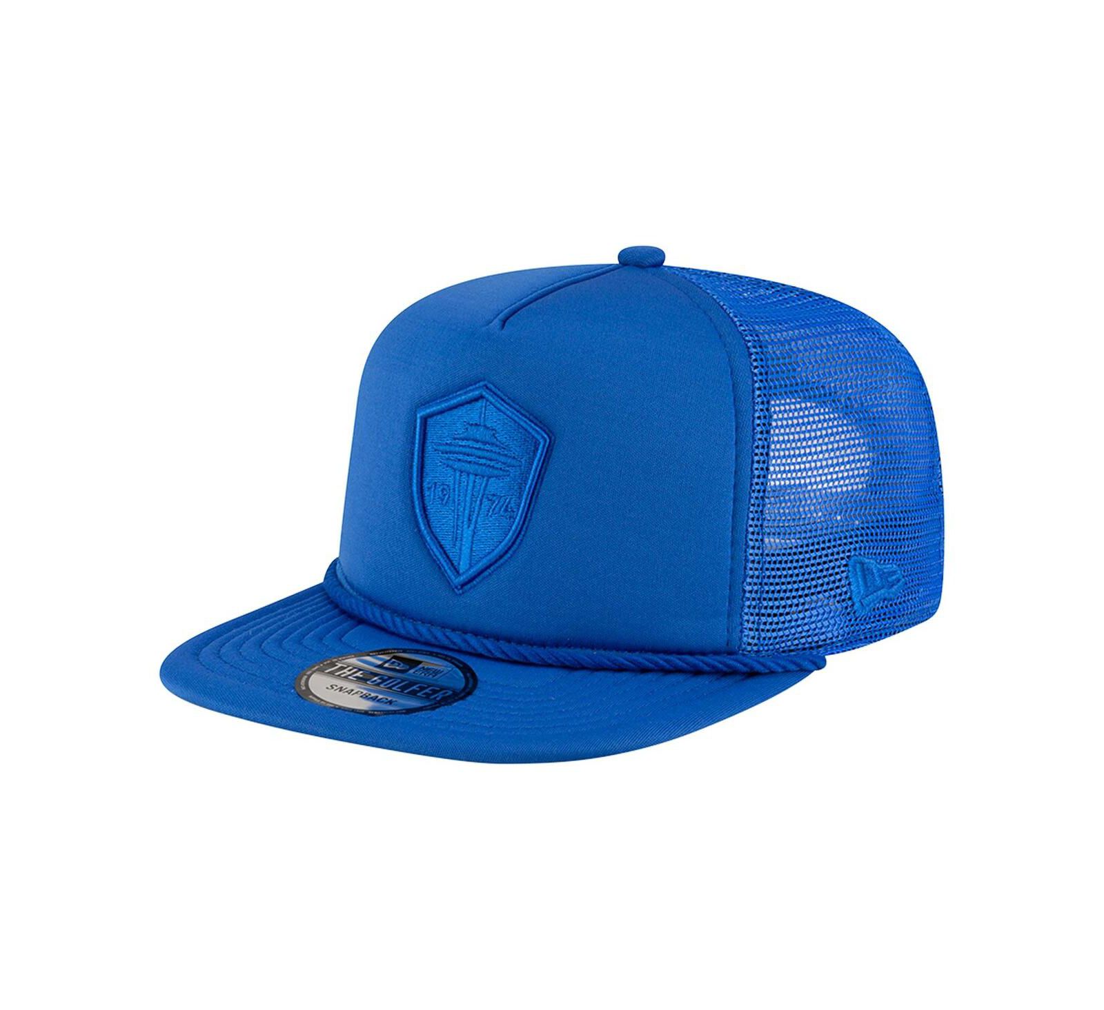 New Era Мужская кепка Snapback Seattle Sounders FC Tone Golfer, синяя