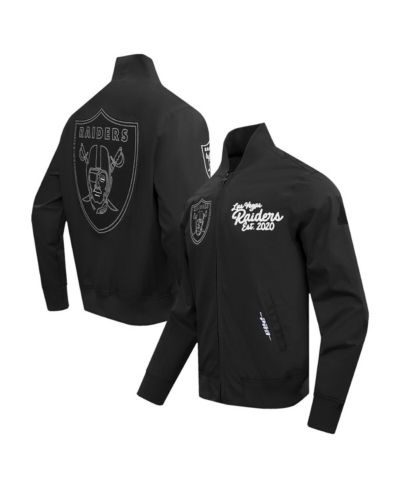 Мужская куртка Pro Standard Black Las Vegas Raiders Paint The City Twill Full-Zip