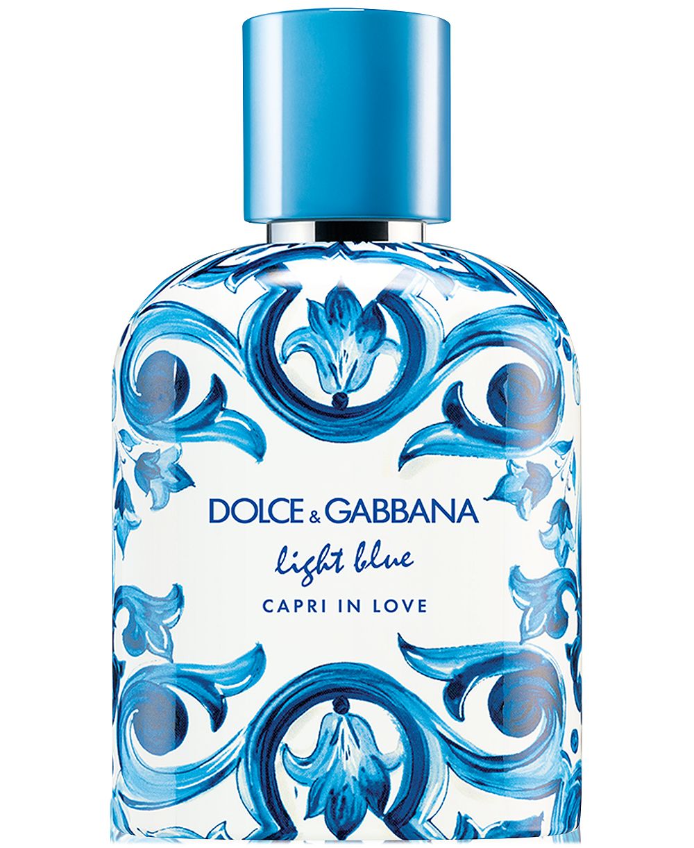 DOLCE&GABBANA Men's Light Blue Capri In Love Eau de Parfum, 3.3 oz.