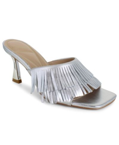 Женские вечерние сандалии Kenneth Cole New York Darby Fringe Slip On