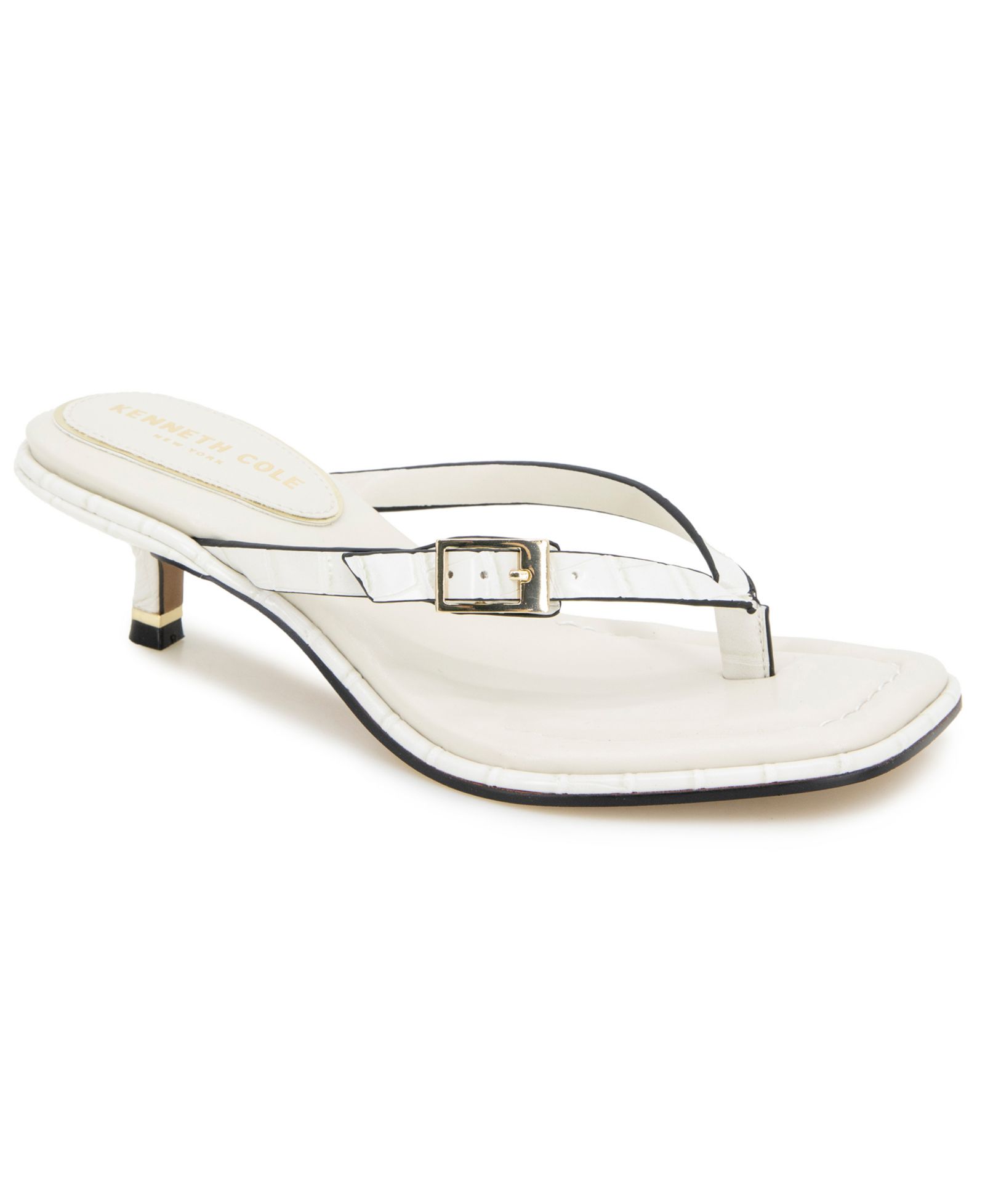 Kenneth Cole New York Women's Gillie Kitten Heel Sandals