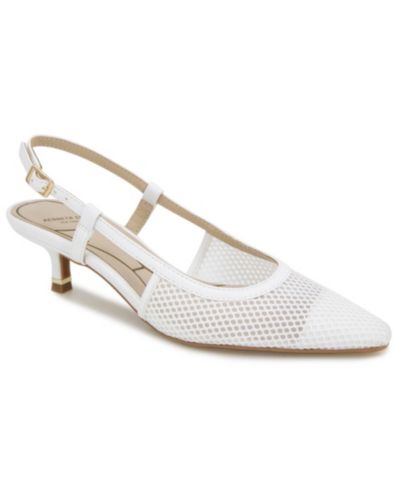 Женские туфли Kenneth Cole New York Martha Mesh Kitten Heel Pumps