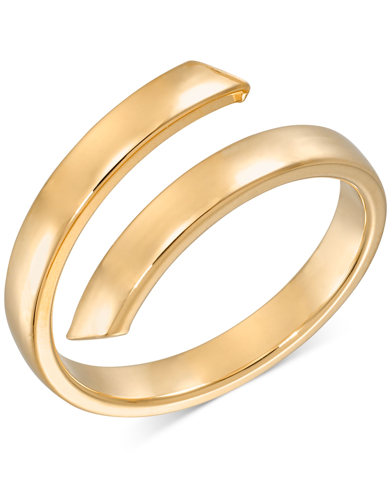 Spiral Ring в 10k Yellow Gold